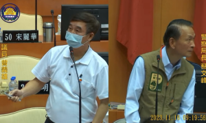 屏東議員曾義雄問標線名稱　警局長蔡文峰回答不出來