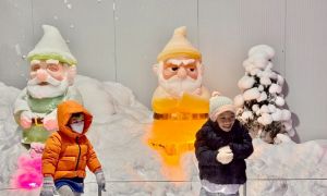 體感急凍！屏東夏日狂歡最凍雪景亮相 　300坪冰宮、13米冰雕溜滑梯