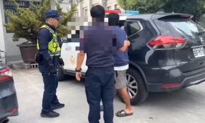 屏東騎士遭陌生男灑不明液體！警方：經查為廢水社維法送辦