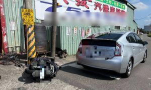 還有四天準備畢業！屏東萬丹汽機車碰撞，騎士傷重搶救不治