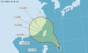 尼莎增強為中颱海陸警齊發 美預測：恐成穿心颱