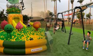 大型球池＆全新遊樂器材免費玩 「台糖縣民公園」正式開園