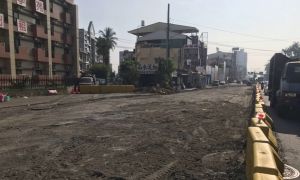 屏東市民生路兩項工程同時施作 上下班尖峰時刻大塞車