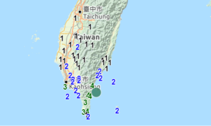 1090929》清晨地牛翻身！屏東、台東最大震度４級、高雄最大震度３級