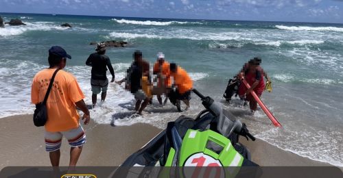屏東墾丁船帆石驚傳溺水意外　22歲美籍遊客OHCA送醫急救
