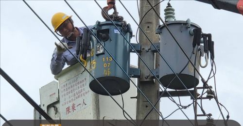 凱米颱風造成屏東停電5萬餘戶　經台電搶修已幾乎全部復電