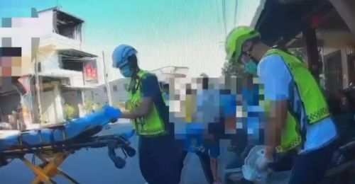 屏東高樹產業道路汽車撞電動二輪車　91歲婦人送醫不治