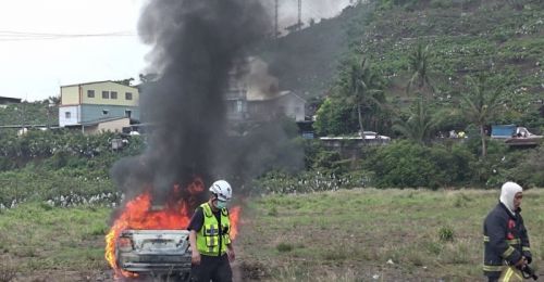 短訊》屏東獅子鄉上午驚傳火燒車　男子陳屍車內原因待查