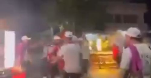 屏東廟會繞境轎班2度碰撞！高雄轎班團持彈簧刀傷人