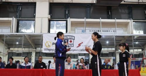 屏東台日體操交流落幕！小選手寫卡片、換手信含淚道別