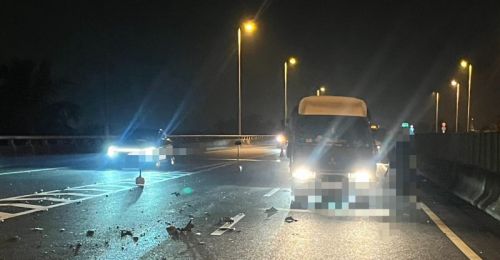 快訊》國道3號長治端死亡事故！機車疑逆向與小貨車碰撞　騎士當場亡