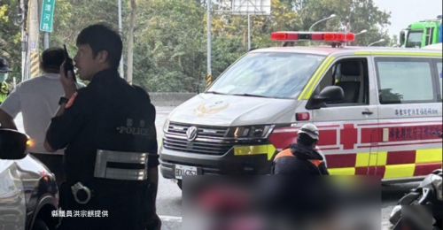 屏東市奪命事故！夫妻雙載與曳引車擦撞　妻遭捲入命喪輪下
