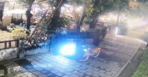 勝利星村傳鐵便當盒砸頭！男遭襲擊流血送醫　自行車男逃逸中