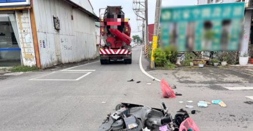 屏東市建國路攪拌車、機車事故！33歲騎士重傷送醫
