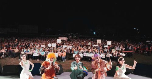 鐵獅玉玲瓏萬丹熱鬧開演！王彩樺同台飆戲　吸引逾8千人參與